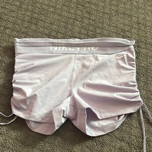 Nike Women's Pro Lavender Shorts